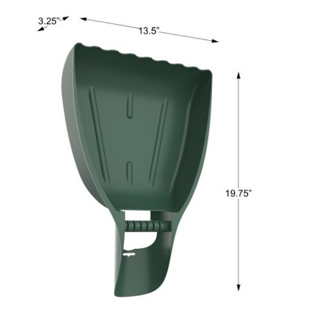 Nature Spring Nature Spring Leaf Scoops- Large Hand-Held Rakes 129915ZWP